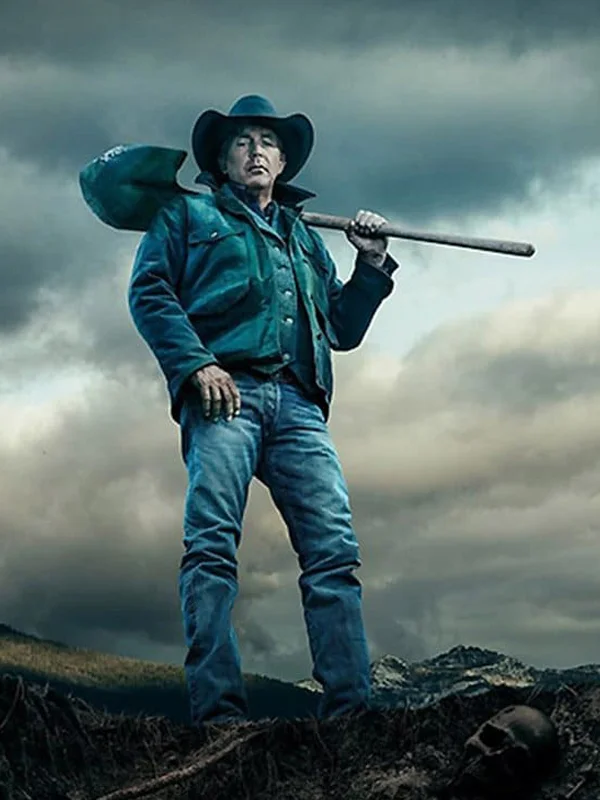 Kevin Costner Yellowstone Cotton Jacket - Image 3