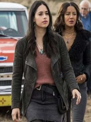 Roswell New Mexico Liz Ortecho Suede Jacket