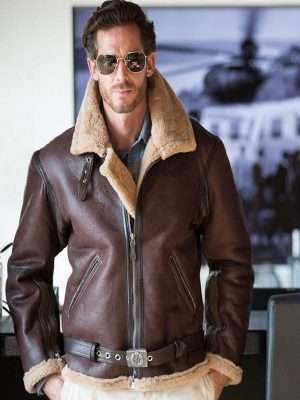 Men RAF Fighter Bomber Jacket