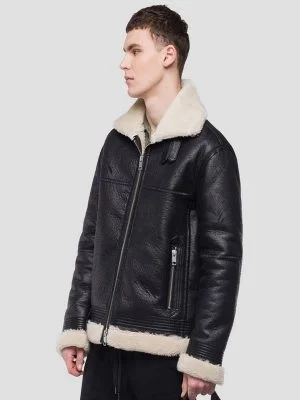 Men Classic B3 Shearling Jacket
