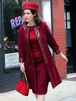 rachel-brosnahan-the-marvelous-mrs-maisel-maroon-coat