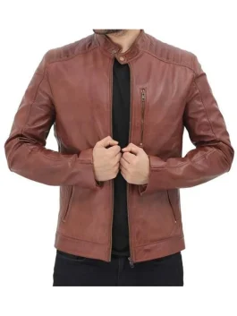 Benjamin Cafe Racer Brown Jacket