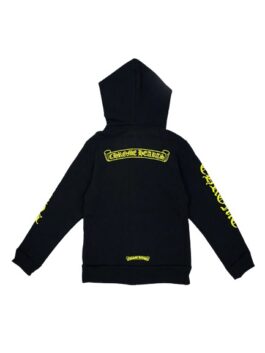 Sweatshirt Kids Scroll Logo Zip Up Hoodie