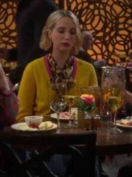 Last Man Standing Molly McCook Yellow Cardigan