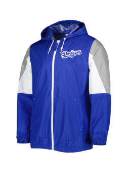 Los Angeles Lakers Courtside Hooded Royal Jacket