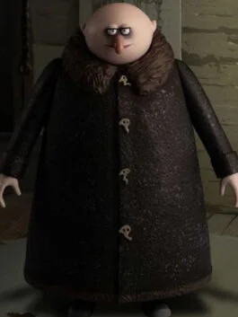 The Addams Family 2 Uncle Fester Coat