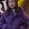Last Man Standing Krista Marie Yu Puffer Jacket