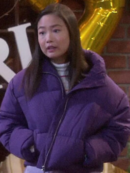 Last Man Standing Krista Marie Yu Puffer Jacket