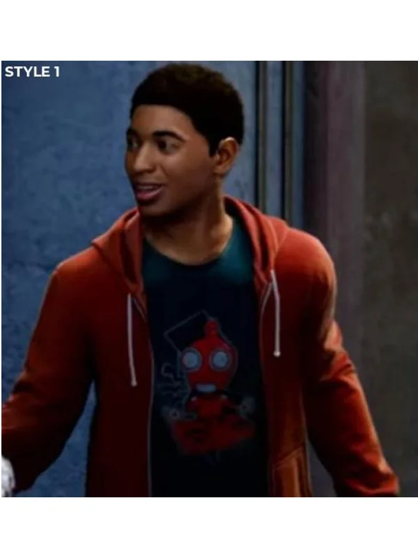 Spider Verse Miles Morales Hoodie - Image 2
