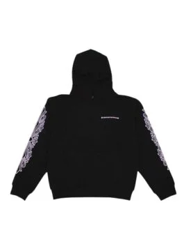Luxury Flower Shoulder Logo Hoodie