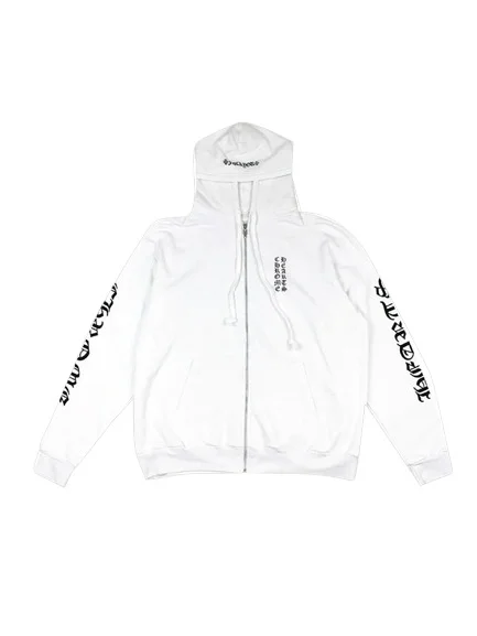 Zip Up Vertical FU Hoodie