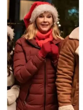 Love Hard Rebecca Staab Puffer Coat