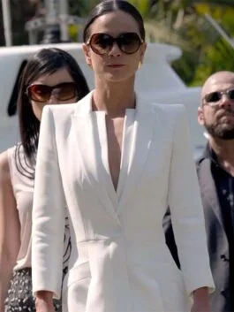 Queen of The South Alice Braga White Coat
