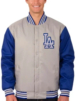 los-angeles-dodgers-poly-twill-gray-jacket