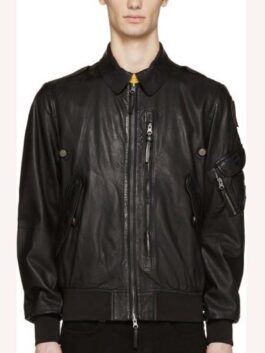 Spinning Out Justin Davis Leather Jacket