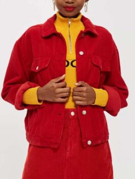 Spinning Out Serena Baker Red Jacket