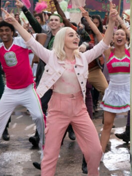 Addison Zombies 3 Pink Denim Jacket