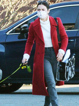 Lucy Hutton The Hating Game Red Coat