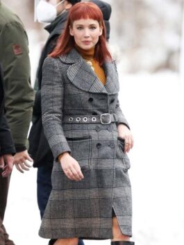 Jennifer Lawrence Don’t Look Up Grey Coat