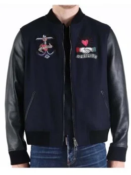 Spider-Man Homecoming Varsity Black Jacket