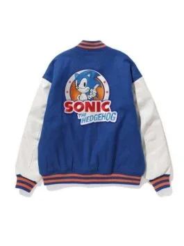 Sonic The Hedgehog Varsity Jacket