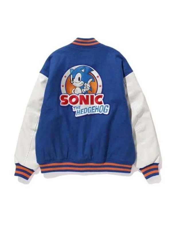 Sonic The Hedgehog Varsity Jacket