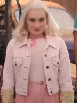 Addison Zombies 3 Pink Denim Jacket