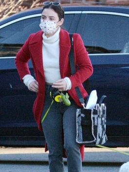 Lucy Hutton The Hating Game Red Coat