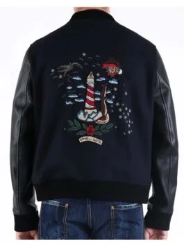 Spider-Man Homecoming Varsity Black Jacket