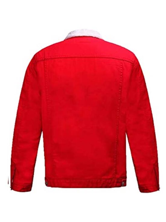 Men's Christmas Denim jacket