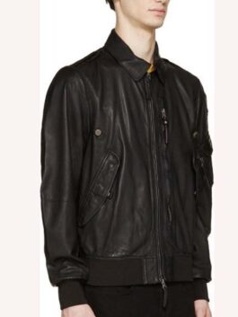 Spinning Out Justin Davis Leather Jacket