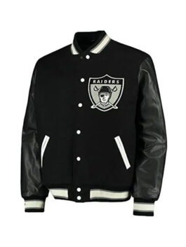 Men’s Black Oakland Raiders Jacket