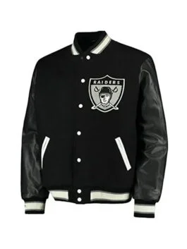 Men’s Black Oakland Raiders Jacket