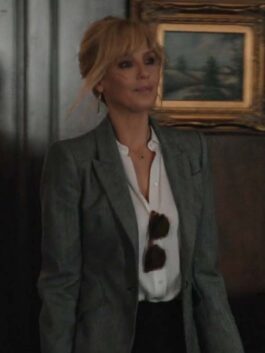 Yellowstone Season 5 Beth Dutton Grey Blazer