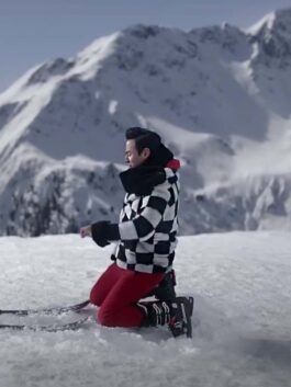 George Young Falling For Christmas Shearling Jacket