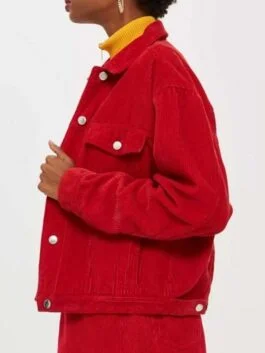 Spinning Out Serena Baker Red Jacket