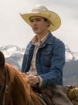 Yellowstone S05 Finn Little Denim Jacket