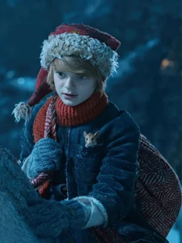 A Boy Called Christmas 2021 Henry Lawfull Wool Coat