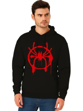 Awesome Blood Spiderman Black Hoodie
