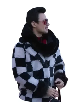 George Young Falling For Christmas Shearling Jacket