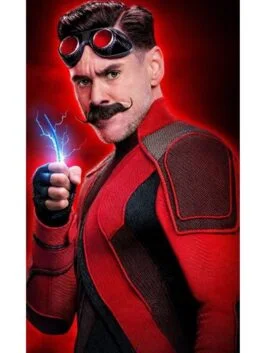 Sonic The Hedgehog Dr.Ivo Robonitik Red Jacket