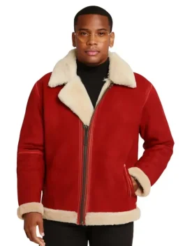 Ryan Reynolds Spirited Shearling Jacket