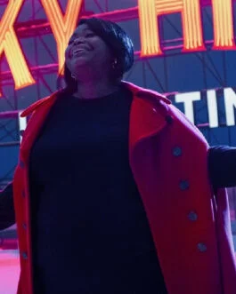 Spirited Octavia Spencer Coat
