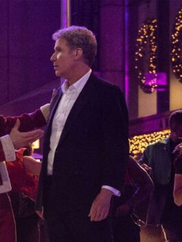 Spirited 2022 Will Ferrell Black Blazer