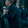 Spirited 2022 Will Ferrell Plaid Coat