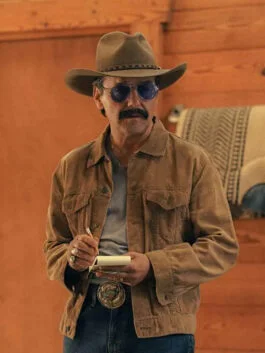 Tulsa King Max Casella Brown Jacket