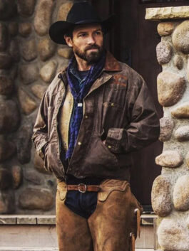 Yellowstone S05 Ian Bohen Brown Jacket