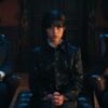 Wednesday 2022 Jenna Ortega Black Coat
