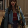 Emily In Paris S03 Lily Collins Cropped Jacket
