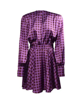 Emily In Paris S03 Pink Printed Coat